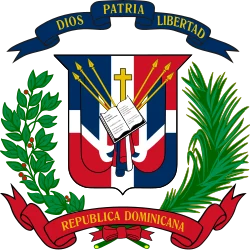 Coat of arms of Dominican Republic