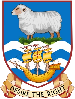 Coat of arms of Falkland Islands