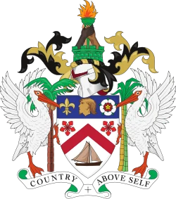 Coat of arms of Saint Kitts and Nevis