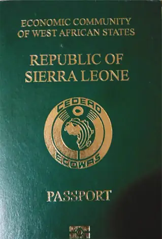 Hộ chiếu Sierra Leone