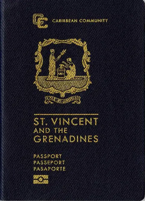 Hộ chiếu Saint Vincent and Grenadines